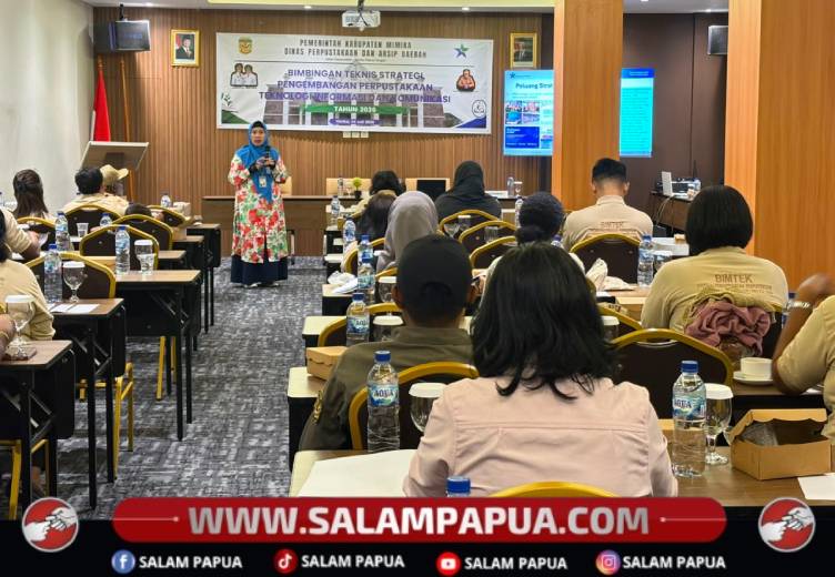 Bimtek Pengembangan Perpustakaan Di Mimika Tekankan Literasi Terintegrasi Dengan Keterampilan Produktif