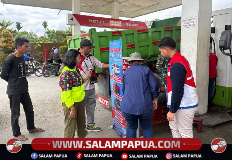 Disperindag Dan Pertamina Perketat Penggunaan Barcode BBM Subsidi Di Mimika