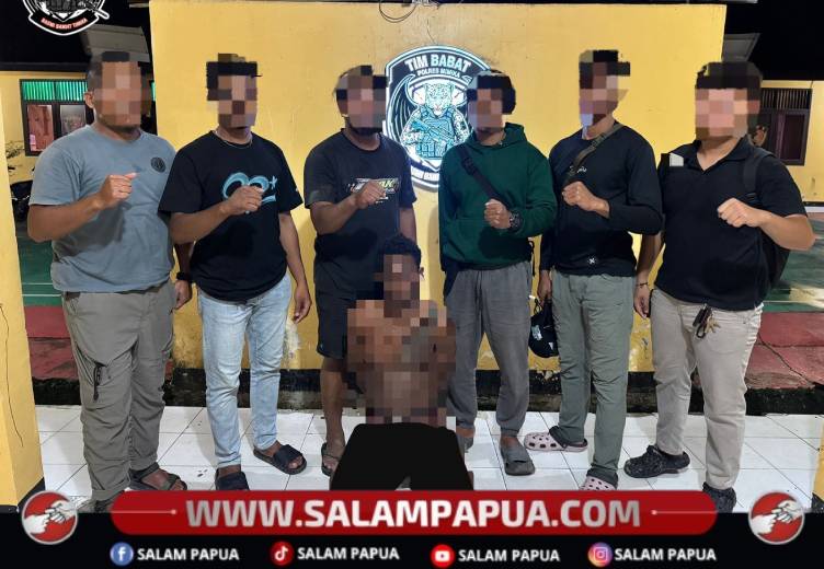 Sempat Kabur, Pelaku Percabulan Terhadap Anak Tiri Ditangkap Tim Babat Polres Mimika