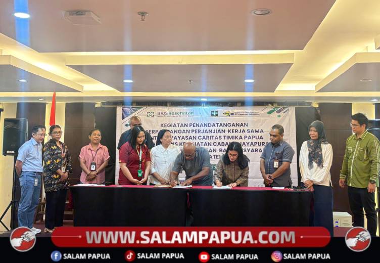 YPMAK Kembali Perpanjang Jaminan BPJS Kesehatan Bagi Masyarakat 7 Suku