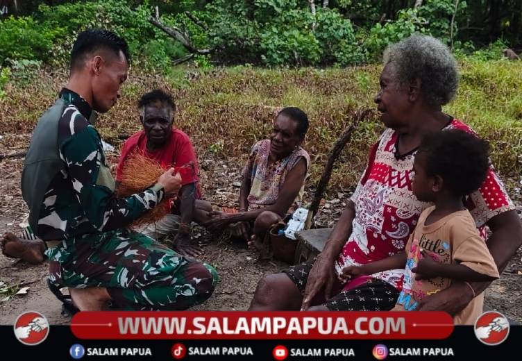 Tak Hanya Bangun Fisik, TMMD Perkuat Hubungan Sosial Dengan Warga Keakwa