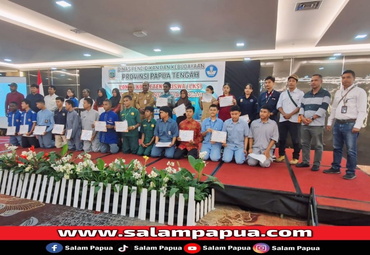 Dispendikbud Papua Tengah Gelar Lomba Kompetensi Siswa SMK Tingkat Provinsi