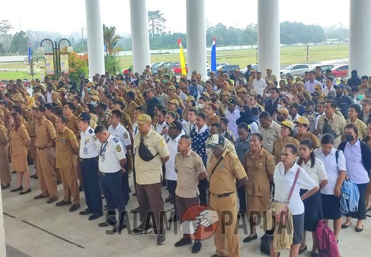 Waktu Mepet, Pimpinan OPD Mimika Diminta Segera Selesaikan Pekerjaan Tahun 2023
