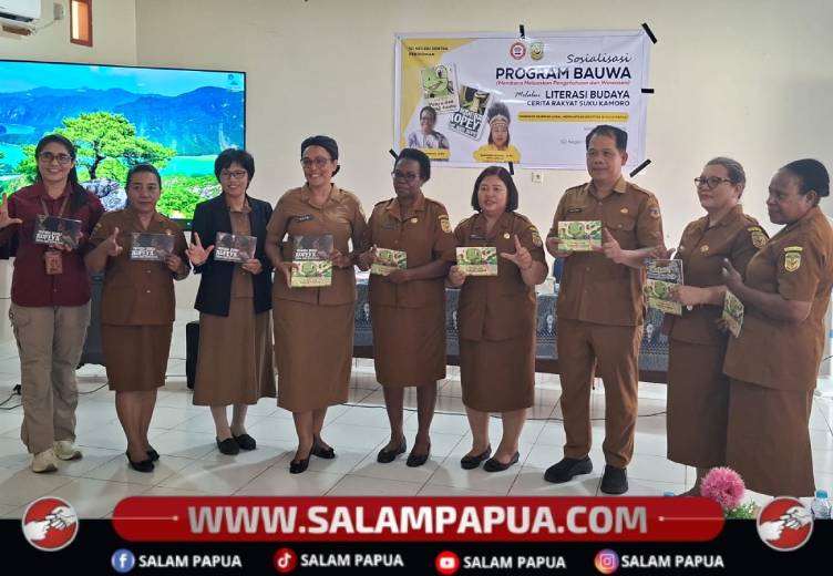 SDN Sentra Pendidikan Timika Cetak Buku Cerita Rakyat Kamoro Untuk Perkuat Literasi Dan Budaya Papua