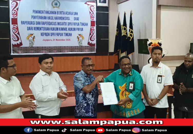 DPR Papua Tengah Terima 29 Raperdasi�Raperdasus