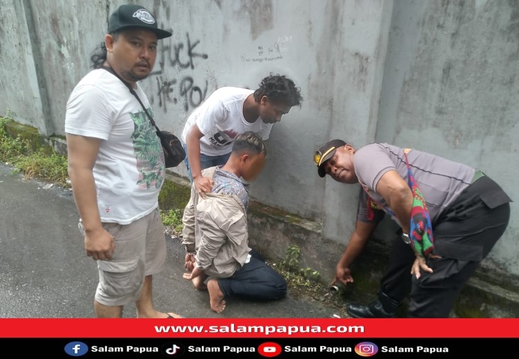 Sempat Mengelak, Polisi Tangkap Pengedar Narkoba Di Busiri Ujung Timika