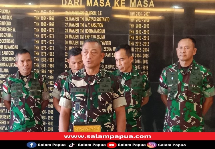 Pangdam Cenderawasih Memohon Maaf Kepada Masyarakat Papua Atas Aksi Kekerasan Yang Dilakukan Prajurit TNI