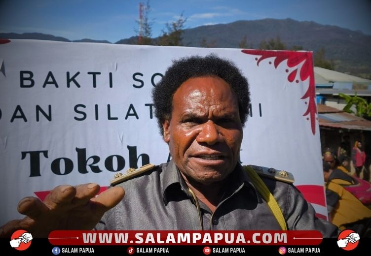 Dukung Ajakan Bupati Elvis Tabuni, Tokoh Adat Puncak Serukan Pentingnya Menjaga Keamanan Daerah