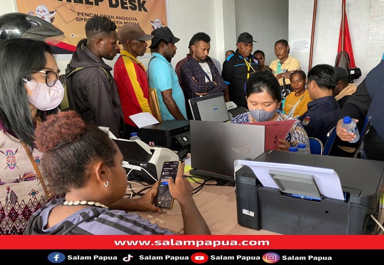 Masyarakat Mimika Antusias Daftarkan Diri Sebagai PPD