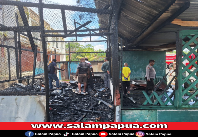 Rumah Penjual Kios Dan Gorengan Di Mile 32 Ludes Terbakar