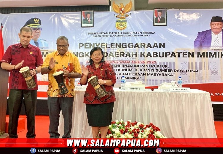 Selaraskan Program Pembangunan 2025, Bappeda Mimika Gelar Forum RKPD