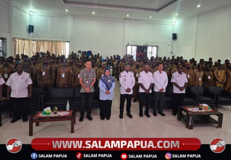 BPJS Ketenagakerjaan Sosialisasikan Program Jaminan Sosial Kepada Kepala Kampung Di Kabupaten Paniai