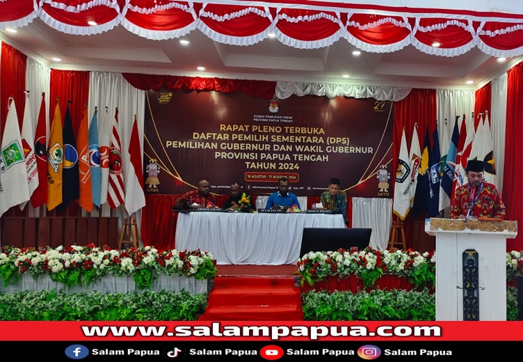 Setelah Tetapkan DPS Di Mimika, KPU Segera Sosialisasikan Cek DPT Online Untuk Mendapat Tanggapan Masyarakat
