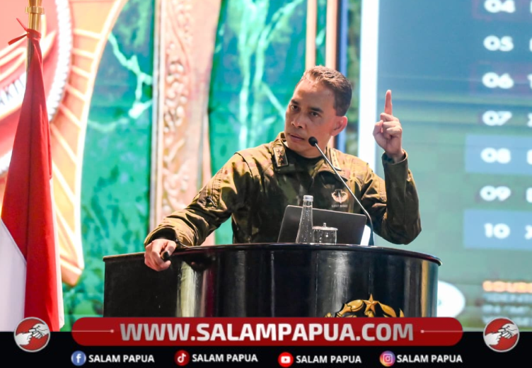 Kogabwilhan III Gelar Kick Off Makan Bersama Gembira Di Nduga, Dukung Percepatan Program MBG Di Pedalaman Papua