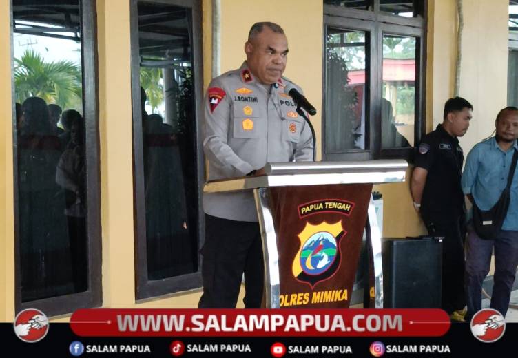 Kapolda Papua Tengah, Brigjen Pol Jermias Rontini (Salampapua.com/Acik)