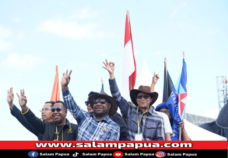 Hadiri Deklarasi Pilkada Damai, AIYE Bawa Pulang Merpati
