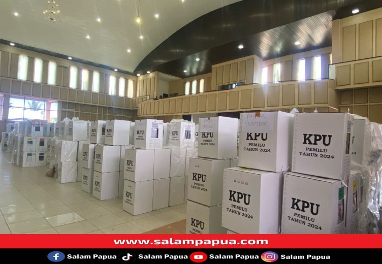 KPU Mimika Targetkan Perekapan Suara Tingkat Kecamatan Selesai Tanggal 17 Februari 2024