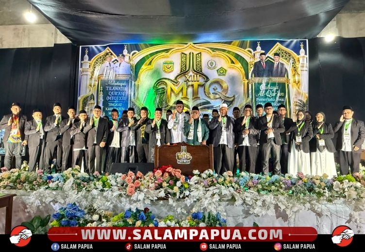 Bupati Mimika Resmi Membuka Ajang MTQ Ke-XIII, Diikuti 268 Kafilah Dari 5 Distrik