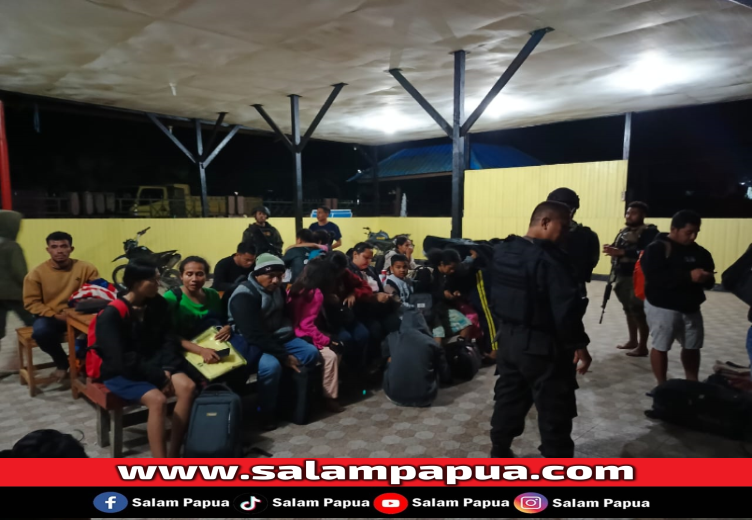 Usai Serang Warga, KKB Bakar Kios Dan Sekolah Di Paniai