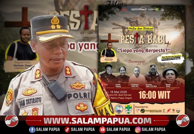 Kapolres Nabire: Nobar Film "Pesta Babi" Tidak Dilarang