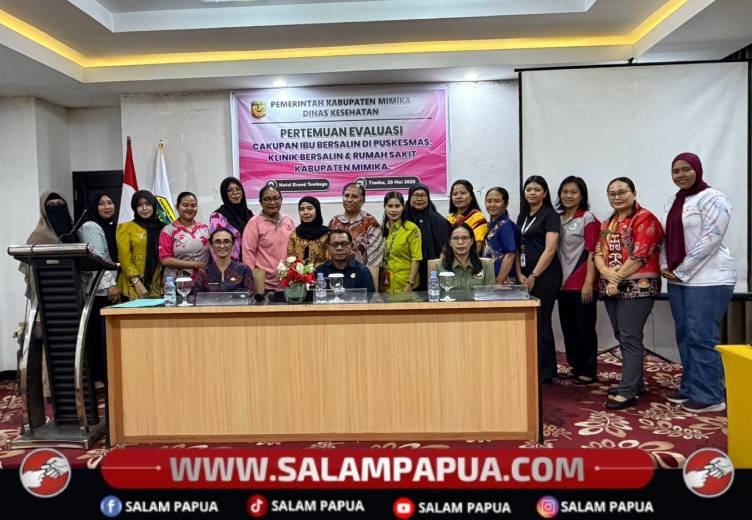 Dinkes Mimika Evaluasi Layanan Ibu Bersalin Di Puskesmas, Klinik Dan Rumah Sakit