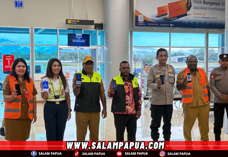 Dishub Mimika Launching E-PINTAS, Akses Jadwal Penerbangan Perintis Secara Real Time