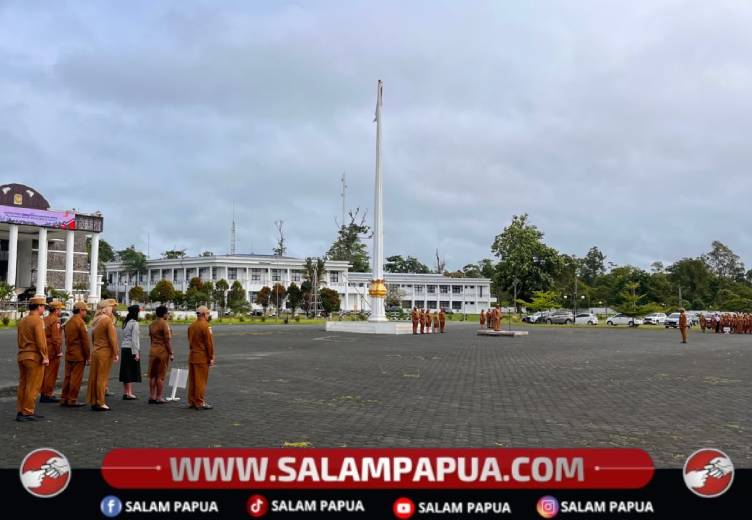 Wabup Mimika Beri Arahan, Tekankan Disiplin ASN Hingga Evaluasi Penyerapan Anggaran