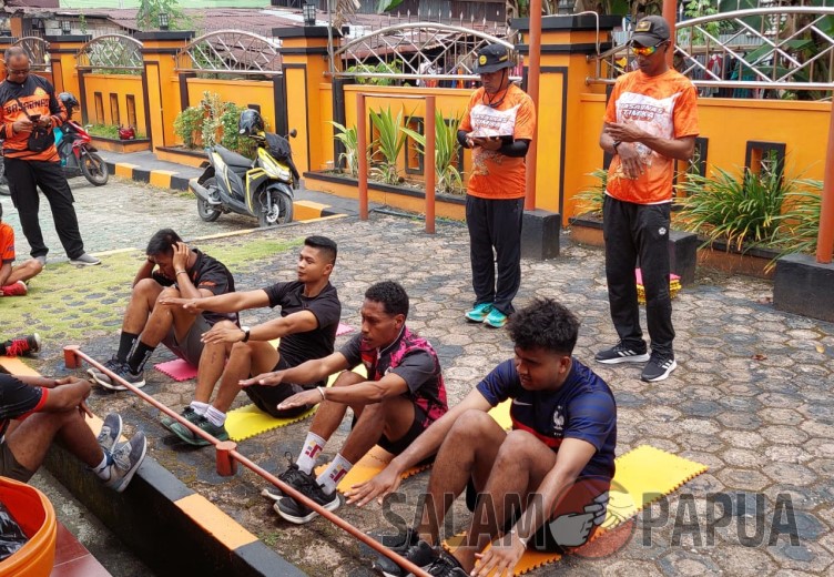 Kantor Pencarian Dan Pertolongan Timika Gelar Seleksi Peserta Jambore Potensi SAR Di Cibubur