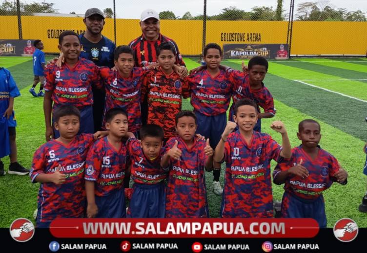 Kapolda Papua Tengah Resmi Buka Turnamen Kapolda Cup III, Diikuti 17 SSB Di Timika