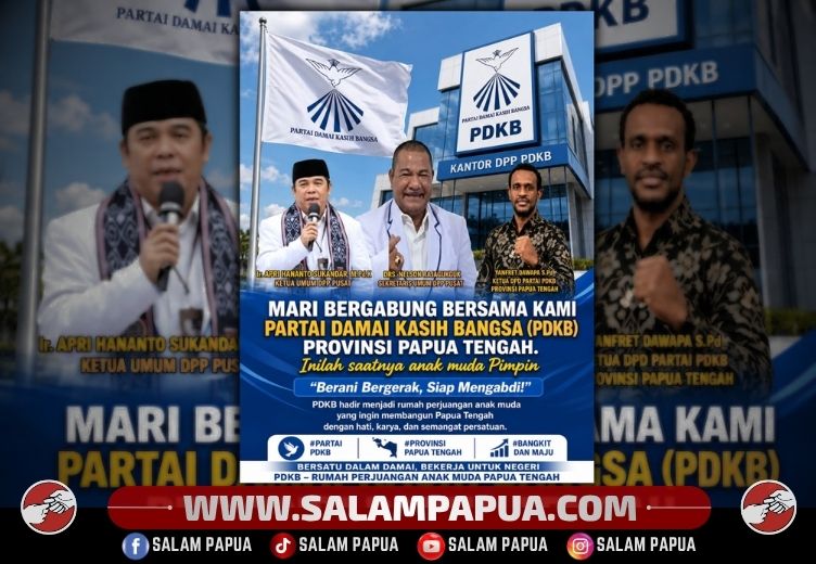 DPD PDKB Provinsi Papua Tengah Buka Rekrutmen Anggota Baru