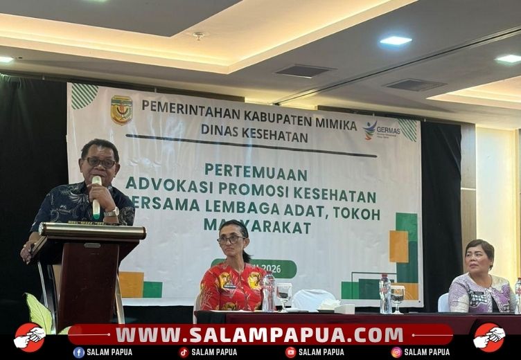PARADE FOTO: Dinkes Mimika Gelar Pertemuan Advokasi Promosi Kesehatan Bersama Lembaga Adat Dan Tokoh Masyarakat