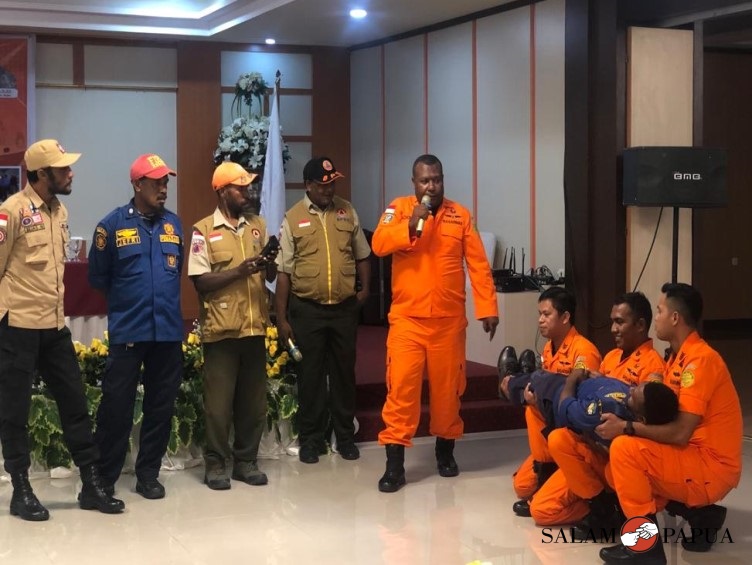 Praktik pelatihan (Foto:salampapua.com/Evita)