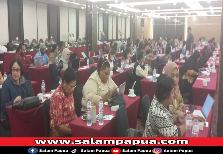 Para perwakilan peserta kegiatan Penilaian Risiko Fraud mengikuti sesi terakhir