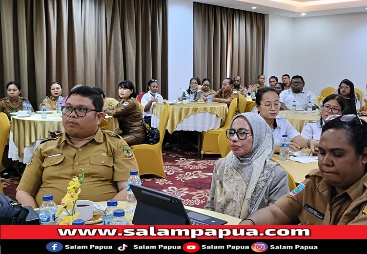Beberapa Kepala Puskesmas yang hadir dalam kegiatan sosialisasi (salampapua.com/Acik)