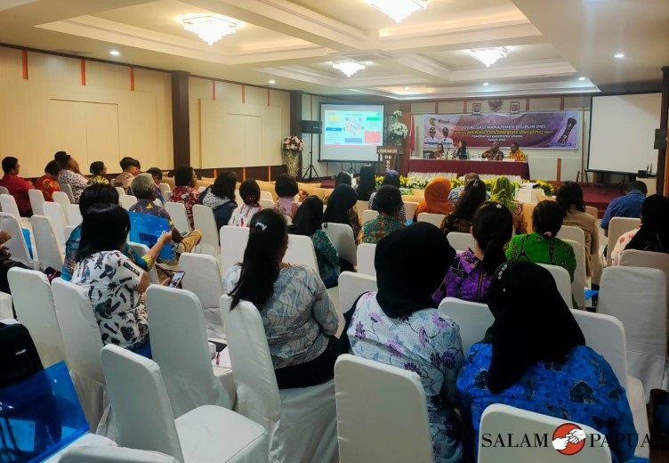 Suasana kegiatan Pemetaan Kompetensi dan Sosialisasi Manajemen Disiplin PNS dengan Aplikasi I?DIS (Foto:salampapua.com/Acik)
