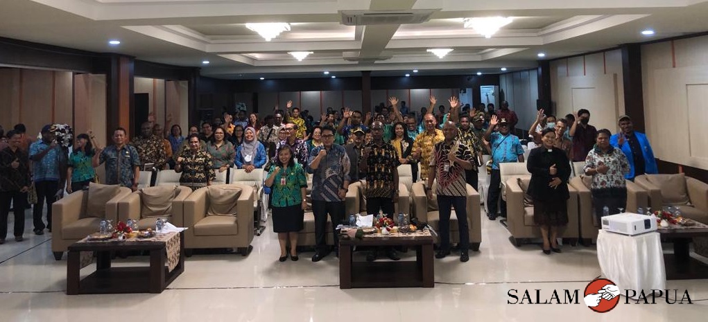 Para peserta Forum Perangkat Daerah Kabupaten Mimika (Foto:salampapua.com/Evita)