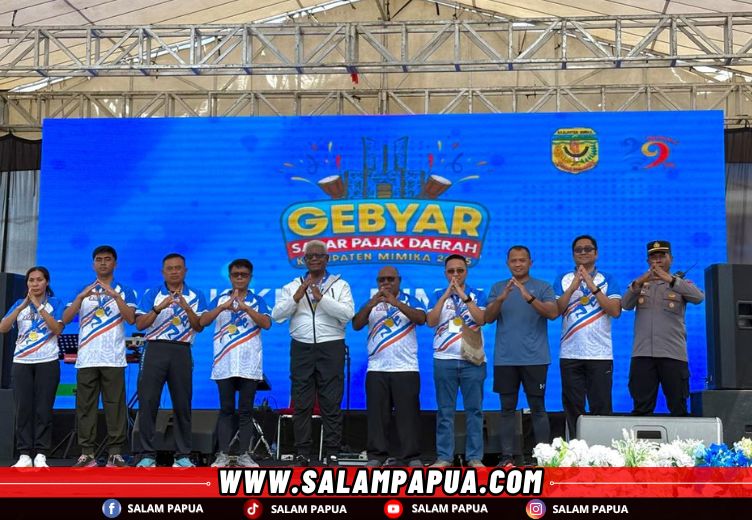 PARADE FOTO: Bapenda Gelar Gebyar Sadar Pajak Bertajuk �Pajak Kuat, Mimika Hebat�